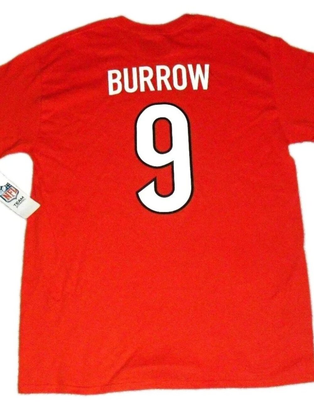 Joe Burrow Cincinnati Bengals Mens Two Sided Player T-shirt Sz. Medium New Tags